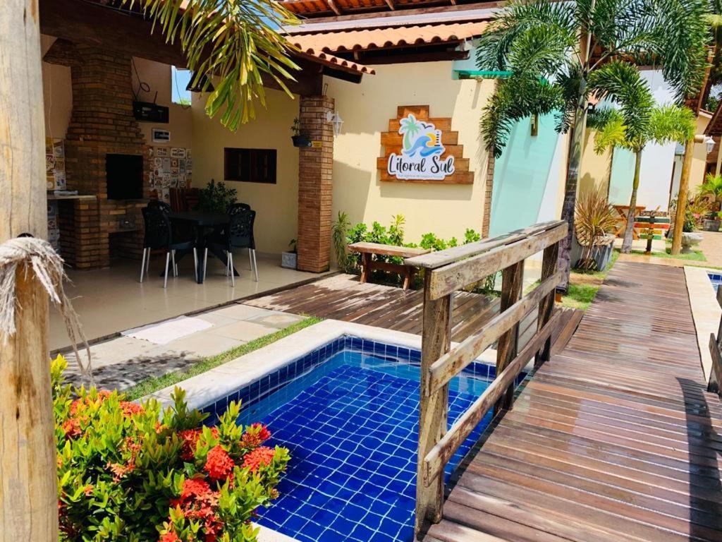 Flats Villas Litoral Sul - Lagoa Do Pau - Coruripe - Al Dış mekan fotoğraf